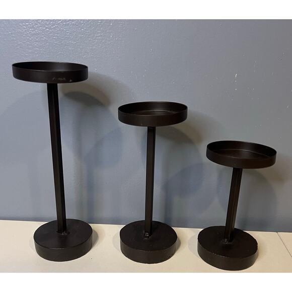 None and/or Unknown Other - Set of 3 Candle Holders